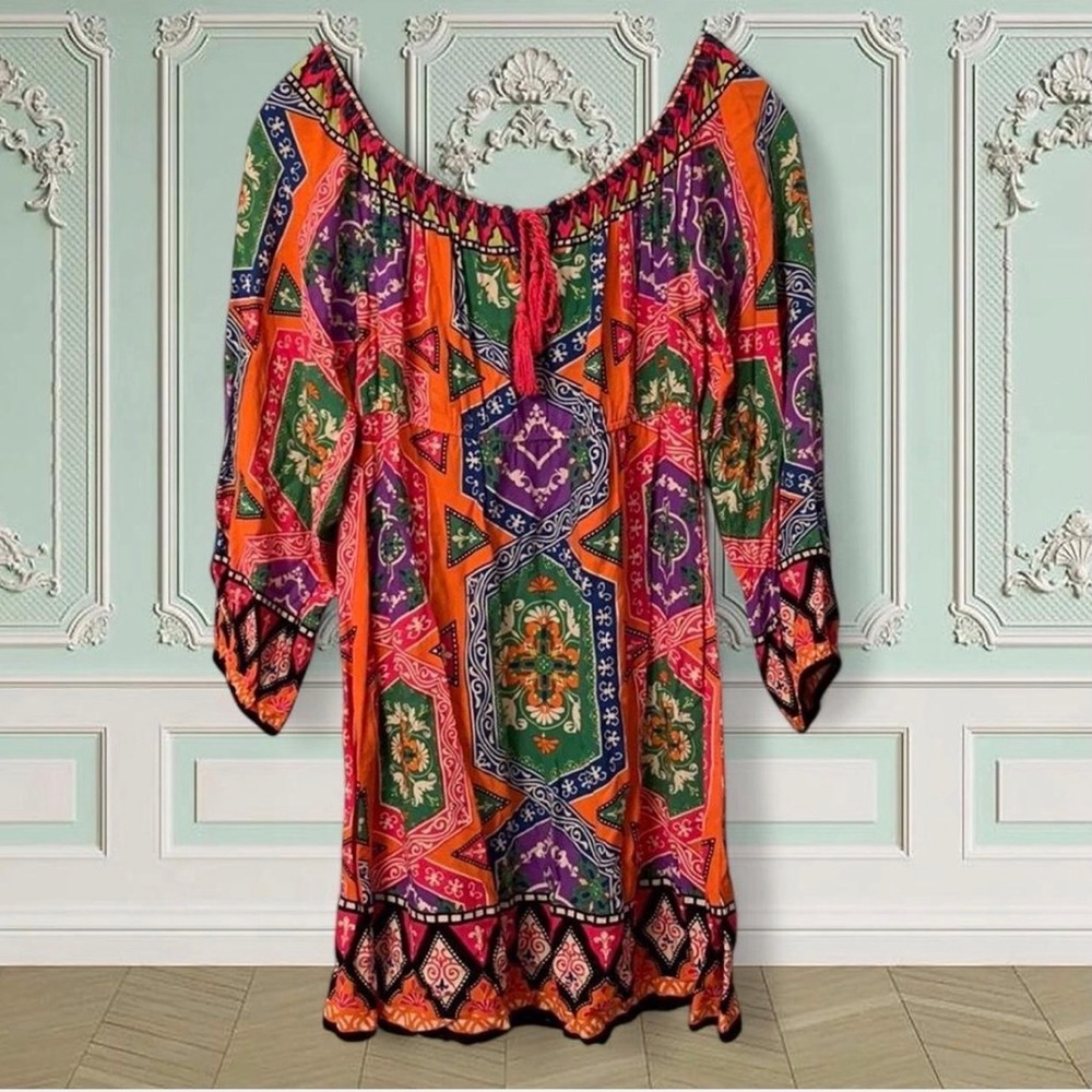 !NWOT Boho Mini Dress by Flying Tomato!!